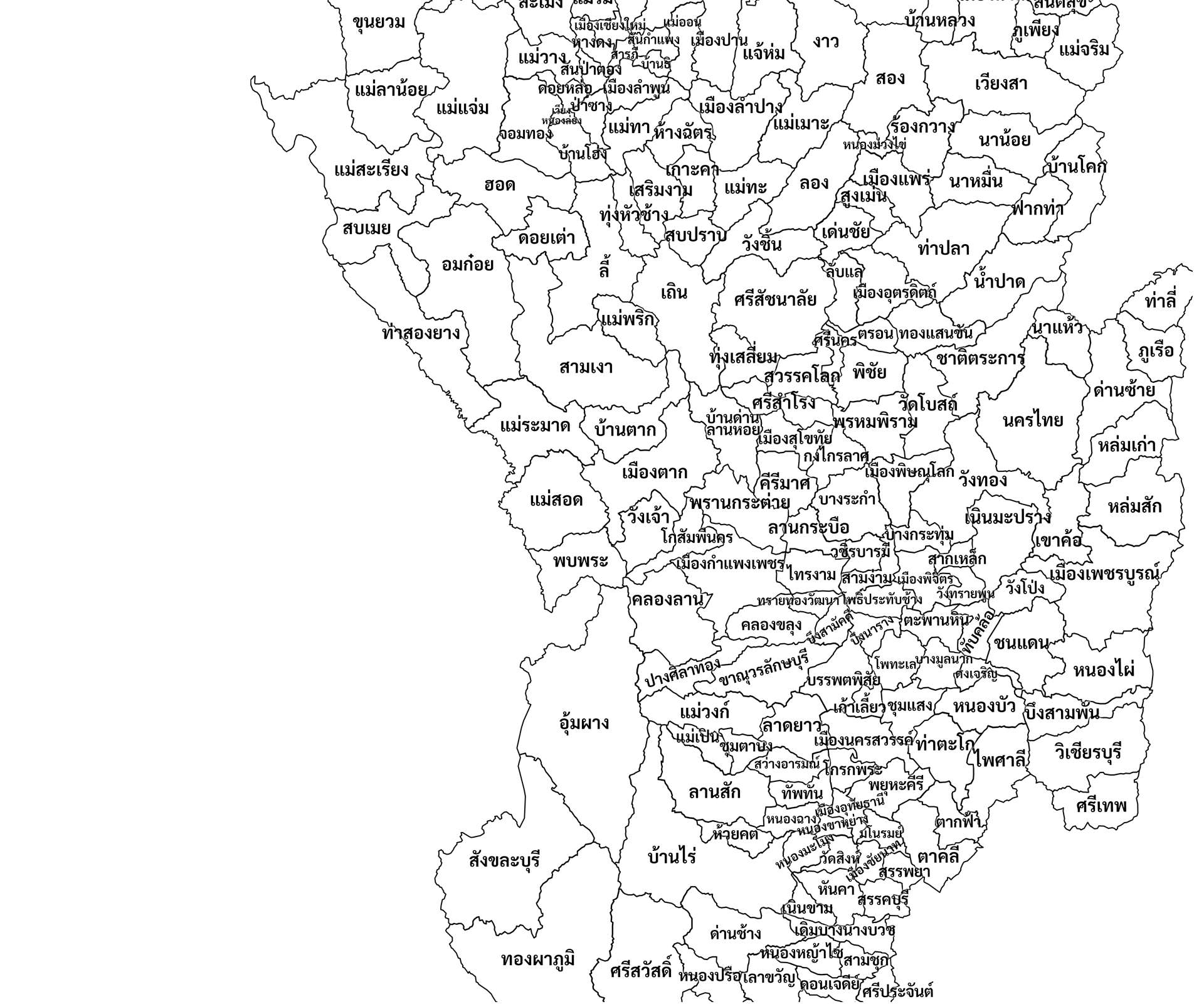 แผนที่อำเภอ จ.ตาก